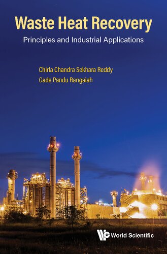 Waste Heat Recovery Principles And Industrial Applications Chirla Chandra Sekhara Reddy