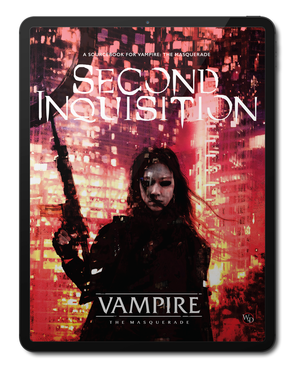 Vampire The Masquerade Second Inquisition 5th Edition Cat Evans