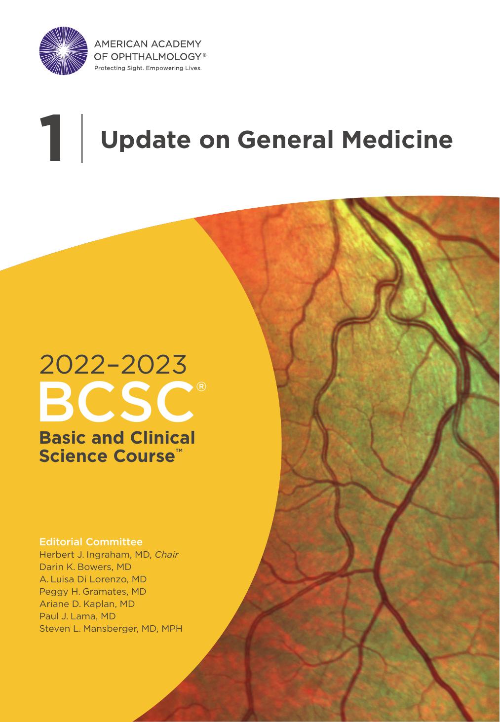 20222023 Basic And Clinical Science Course Section 1 Update On General Medicine Herbert J Ingraham