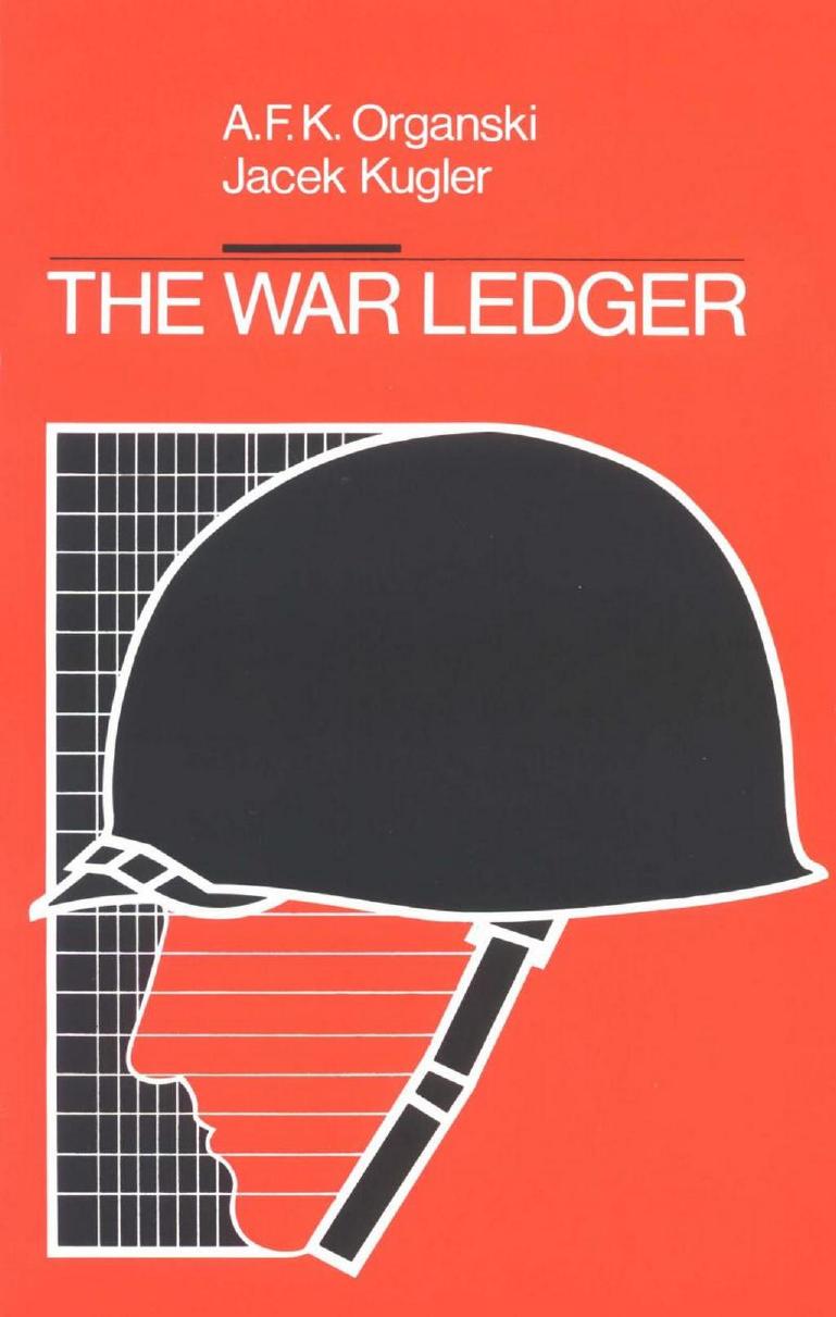 The War Ledger A F K Organski Jacek Kugler