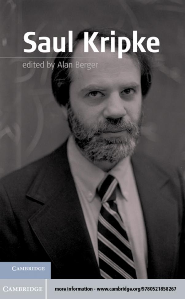 Saul Kripke Alan Berger