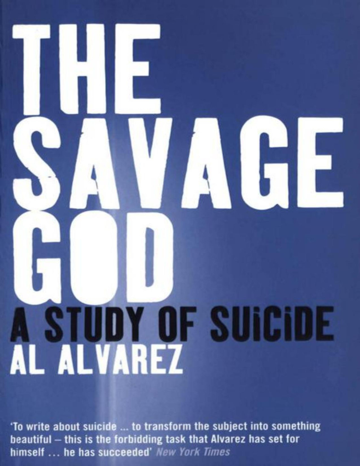 The Savage God Alvarez Al