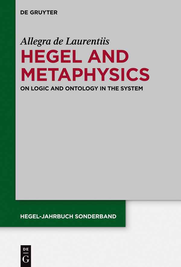 Hegel And Metaphysics Andreas Arndt Myriam Gerhard Jure Zovko