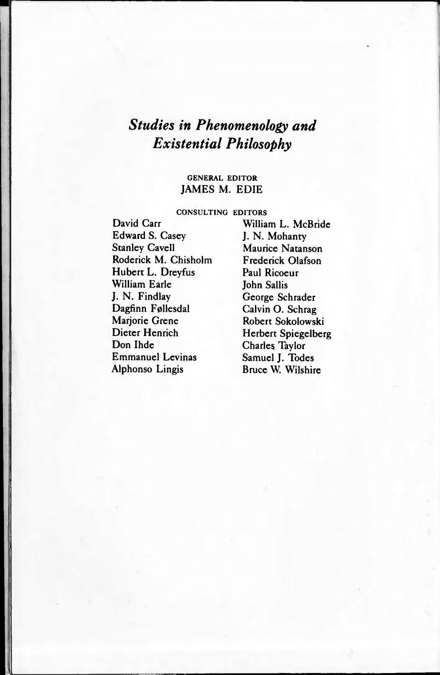 Deathbound Subjectivity Alphonso Lingis