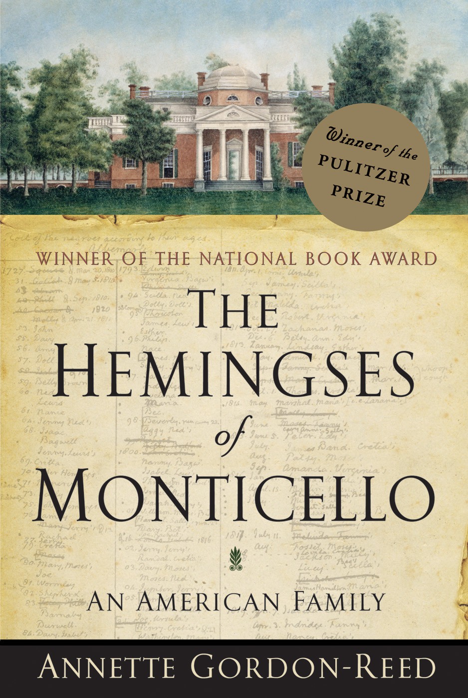 The Hemingses Of Monticello An American Family Annette Gordonreed