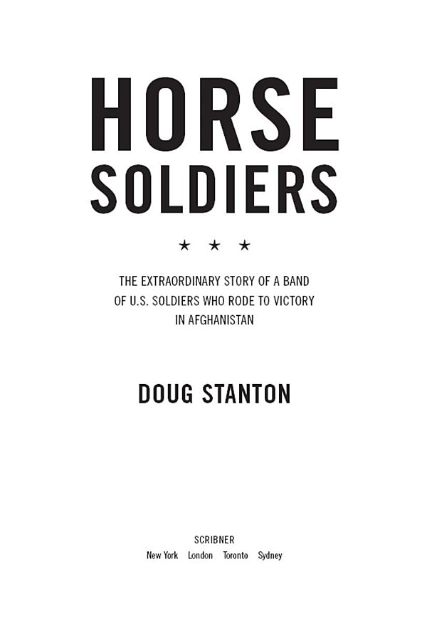 Horse Soldiers Doug Stanton