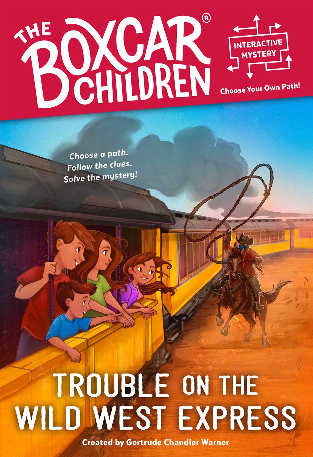 Trouble On The Wild West Express The Boxcar Children Gertrude Chandler Warner