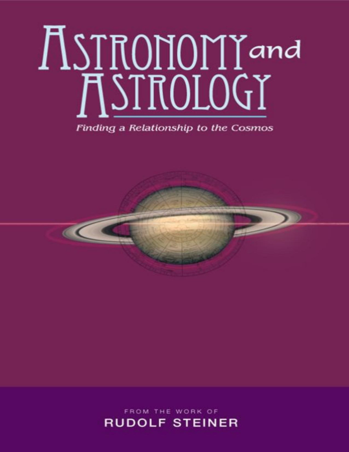 Astronomy And Astrology Steiner Rudolf