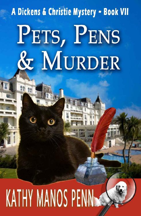 Pets Pens Murder A Dickens Christie Mystery Kathy Manos Penn