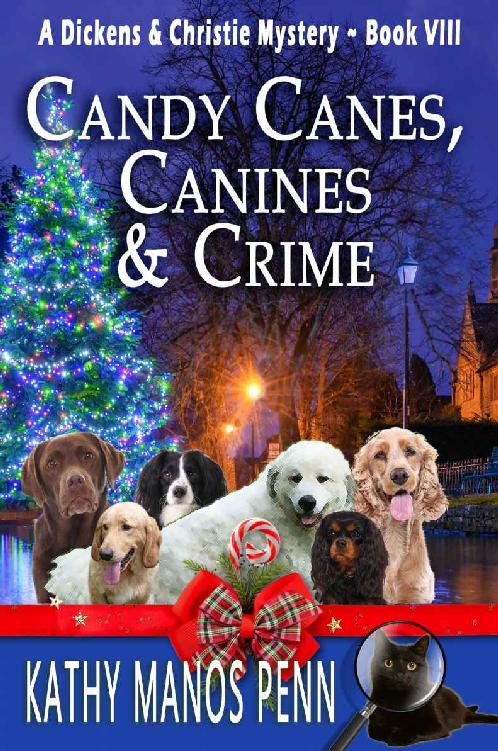 Candy Canes Canines Crime A Christmas Cozy Mystery Kathy Manos Penn
