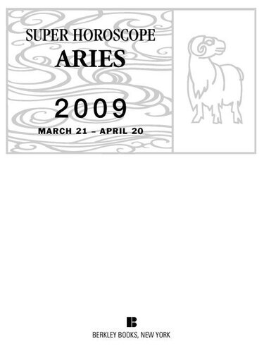 Super Horoscope Aries 2009 Margarete Beim