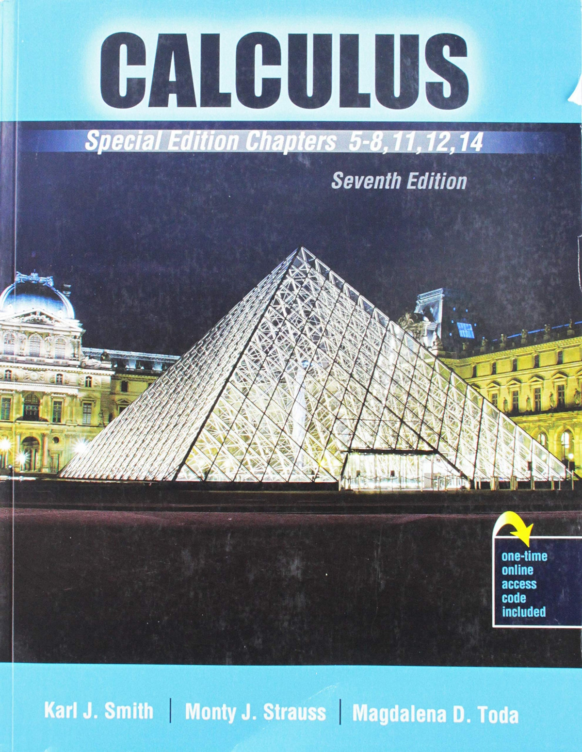 Calculus Special Edition Chapters 58 11 12 14 7th Edition 7th Edition Karl J Smith