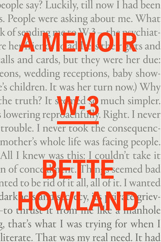 W3 A Memoir Bette Howland Yiyun Li Introduction