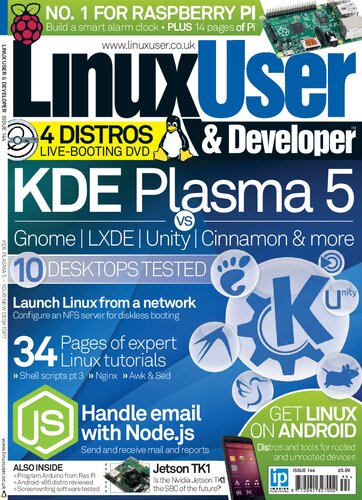 Linux User Developer 144 Kde Plasma 5 Your New Desktop Gavin Thomas