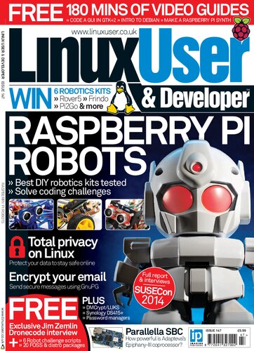 Linux User Developer 147 Raspberry Pi Robots Gavin Thomas