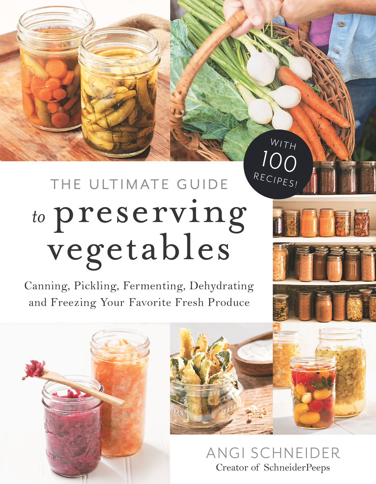 The Ultimate Guide To Preserving Vegetables Canning Pickling Fermenting Dehydrating And Freezing Your Favorite Fresh Produce Angi Schneider