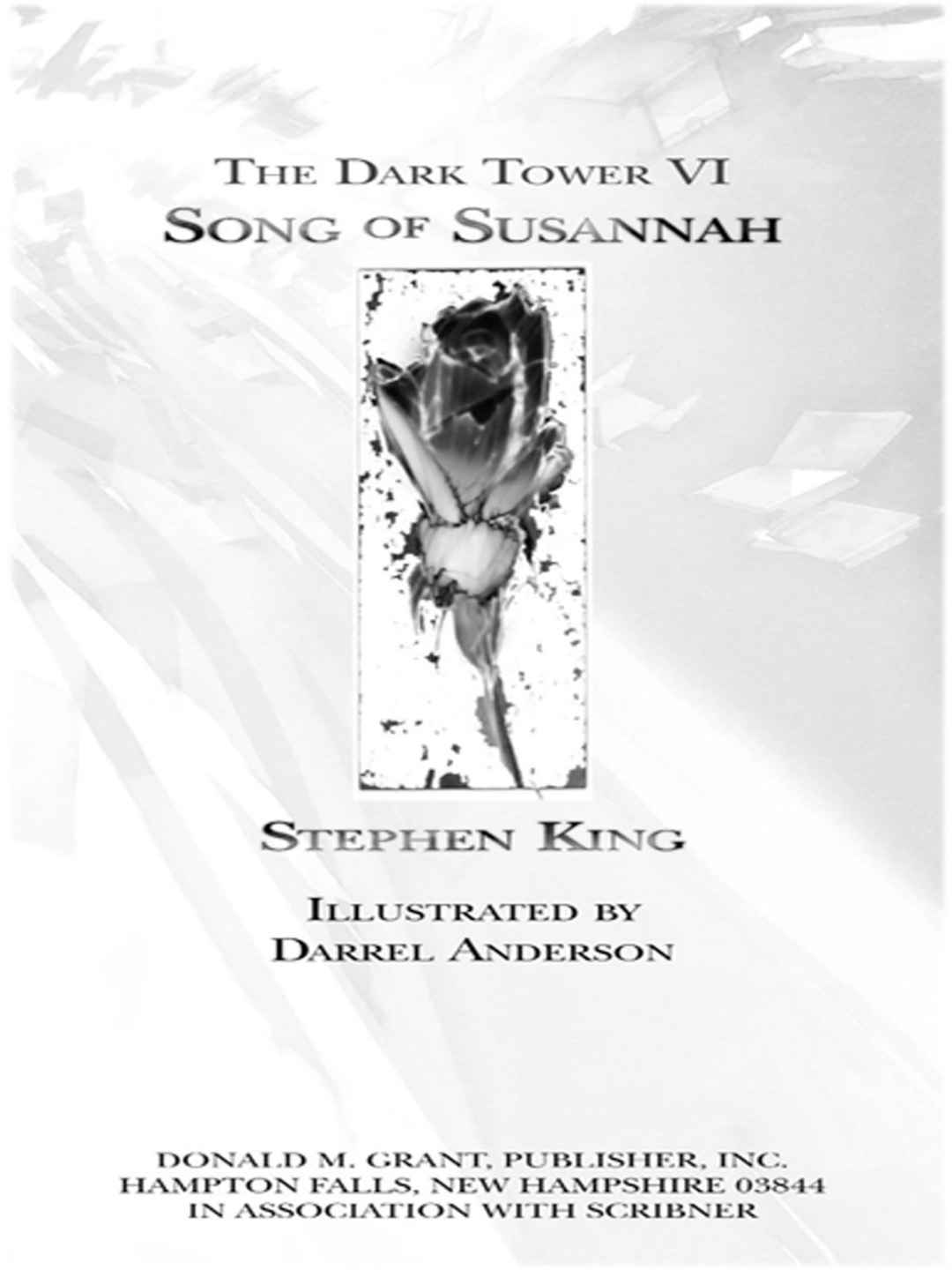 Song Of Susannah Stephen King