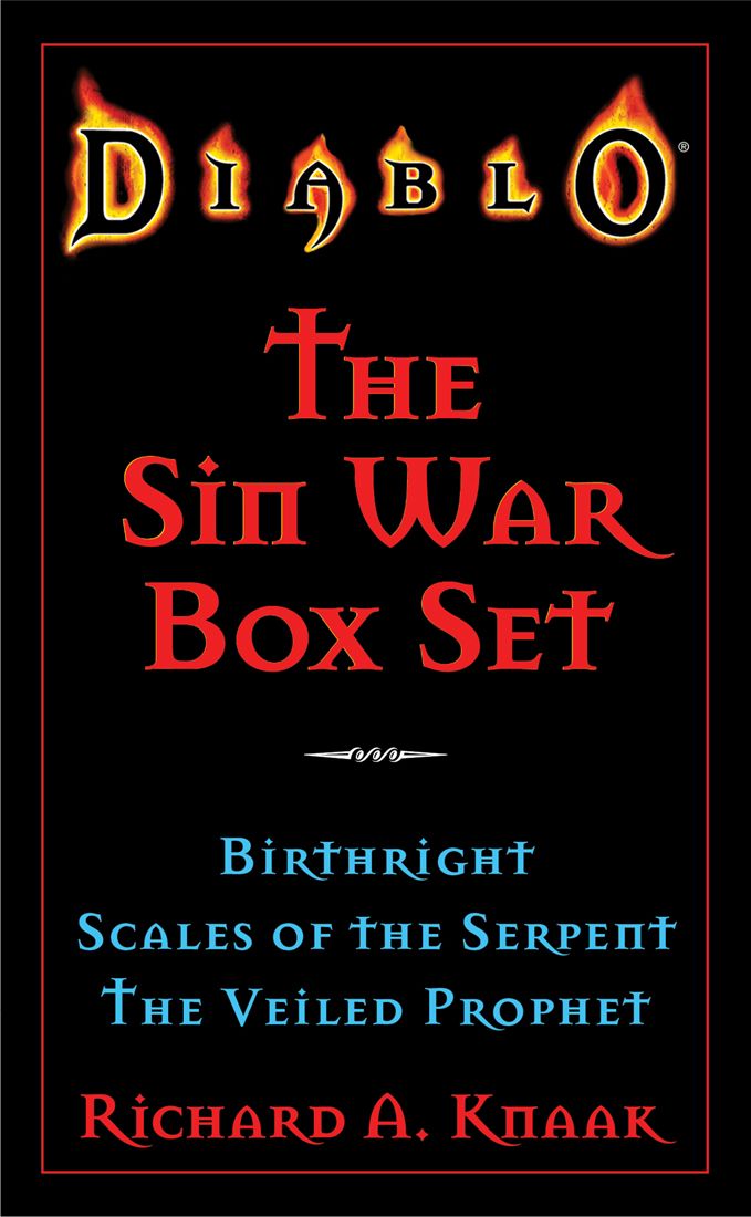 Diablo 13 The Sin War Box Set Richard A Knaak