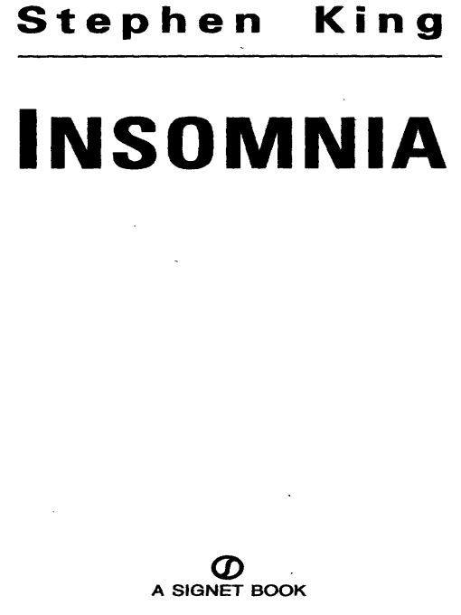 Insomnia Stephen King