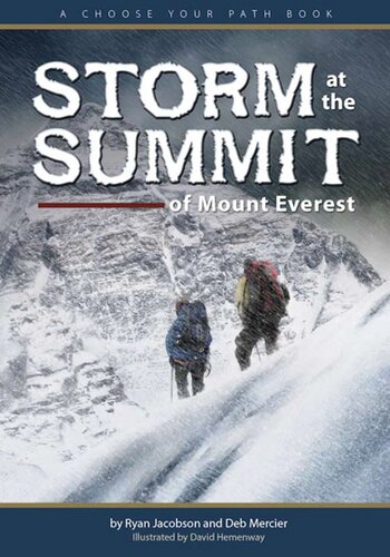 Storm At The Summit Of Mount Everest Ryan Jacobson Deb Mercier