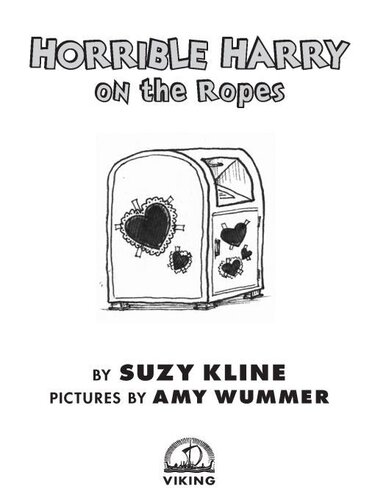 Horrible Harry On The Ropes Suzy Kline