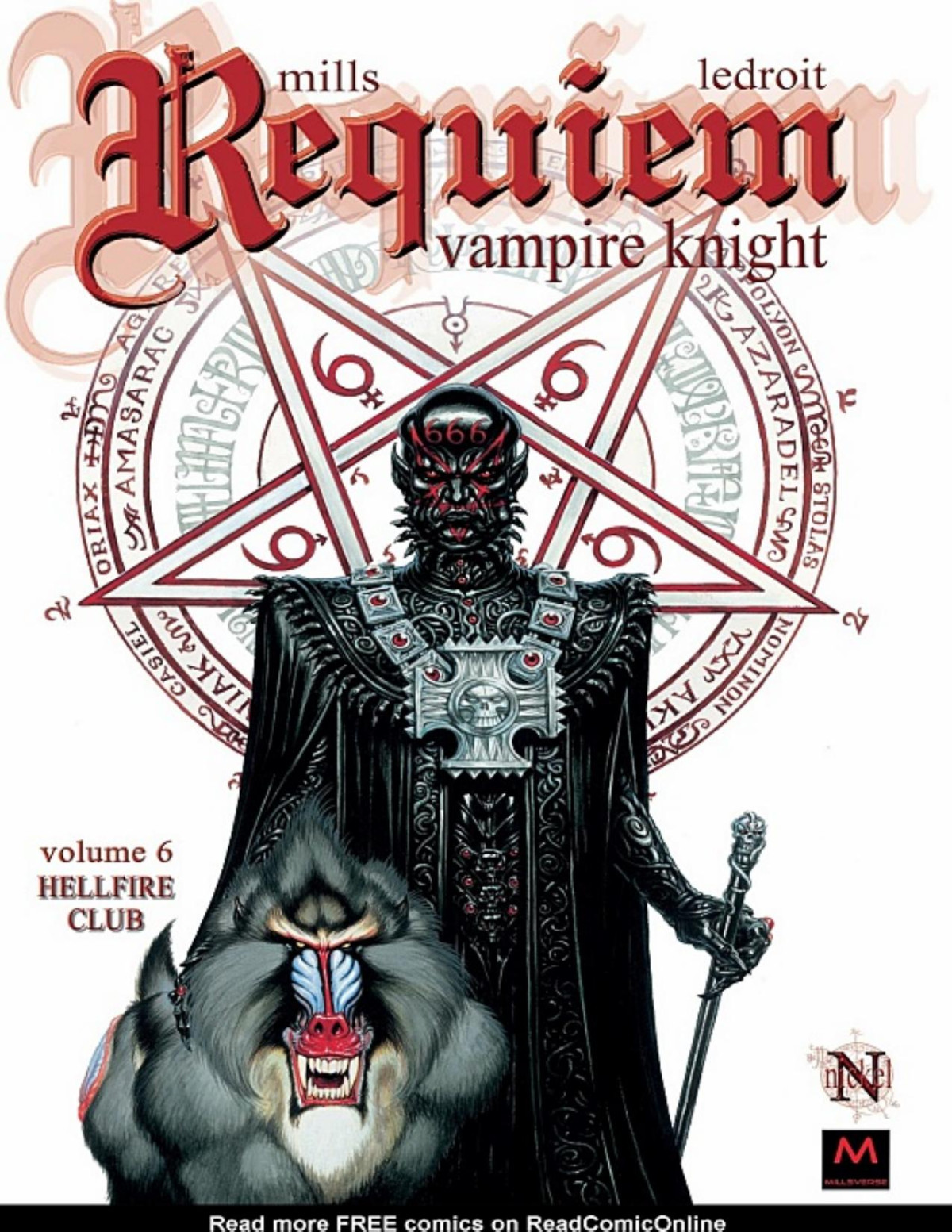 Hellfire Club Requiem Vampire Knight Vol 6 Pat Mills Olivier Ledroit