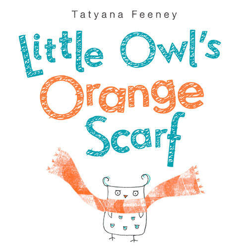 Little Owls Orange Scarf Tatyana Feeney