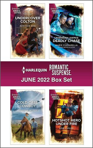Harlequin Romantic Suspense June 2022 Box Set Addison Fox Marie Ferrarella Jennifer Morey Lisa Childs