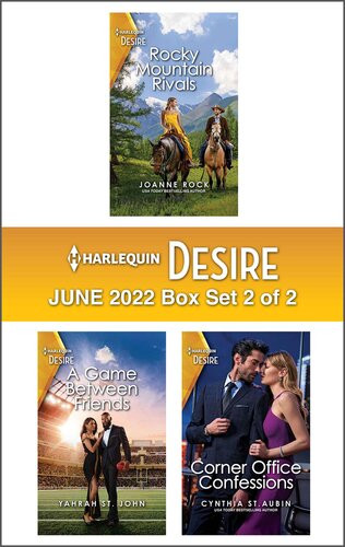 Harlequin Desire June 2022box Set 2 Of 2 Joanne Rock Yahrah St John Cynthia St Aubin