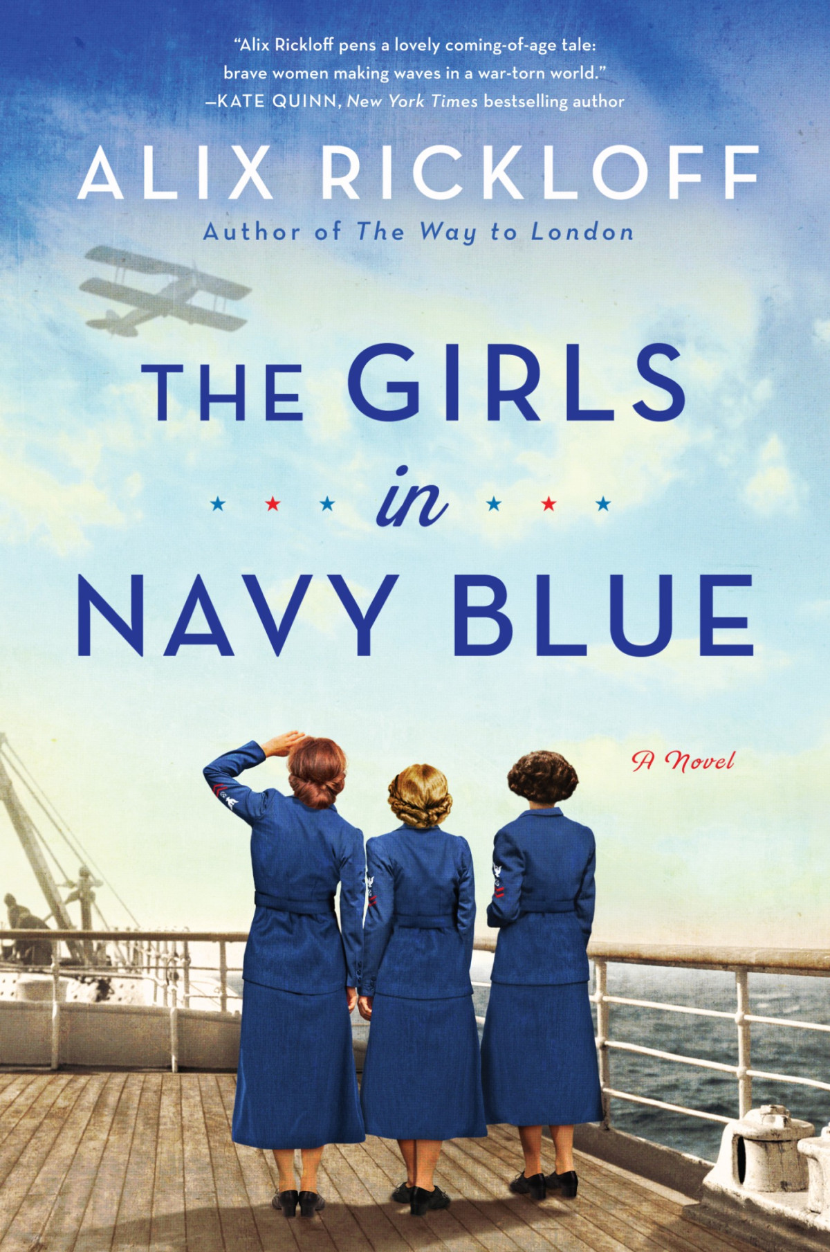 The Girls In Navy Blue A Novel Alix Rickloff