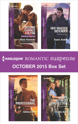 Harlequin Romantic Suspense October 2015 Box Set Marie Ferrarella Addison Fox Karen Anders Amelia Autin