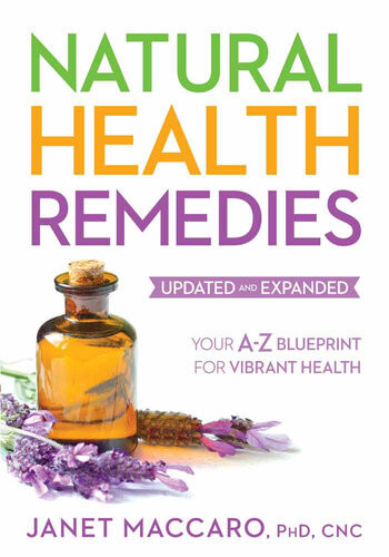 Natural Health Remedies Your Az Blueprint For Vibrant Health Janet Maccaro
