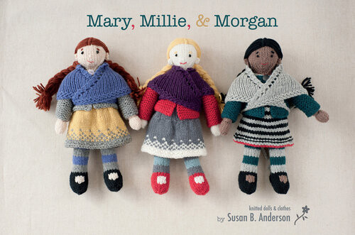 Mary Millie Morgan Knitted Dolls And Clothes Susan B Anderson