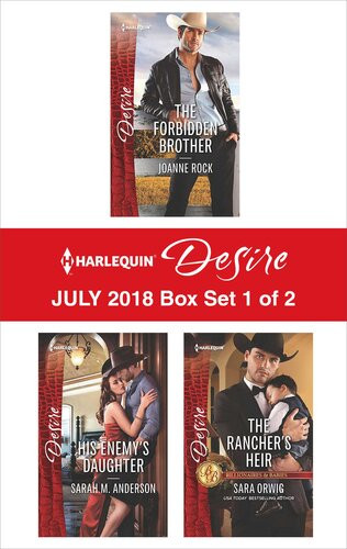 Harlequin Desire July 2018box Set 1 Of 2 Joanne Rock Sarah M Anderson Sara Orwig