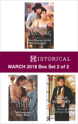 Harlequin Historical March 2018box Set 2 Of 2 Lynna Banning Michelle Styles Sarah Mallory