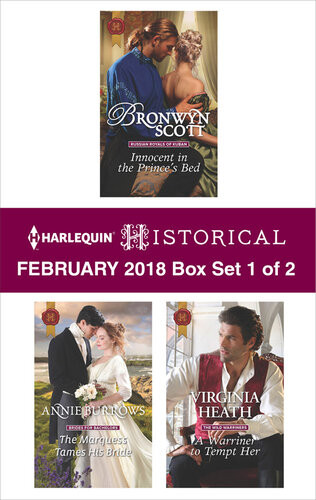 Harlequin Historical February 2018box Set 1 Of 2 Bronwyn Scott Annie Burrows Virginia Heath