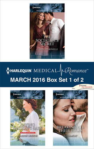 Harlequin Medical Romance March 2016box Set 1 Of 2 Carol Marinelli Marion Lennox Sue Mackay
