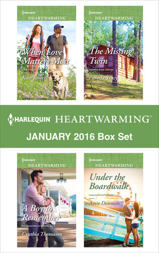 Harlequin Heartwarming January 2016 Box Set Kate James Cynthia Thomason