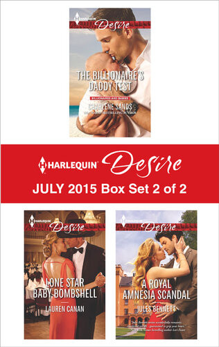 Harlequin Desire July 2015 Box Set 2 Of 2 The Billionaires Daddy Testlone Star Baby Bombshella Royal Amnesia Scandal Charlene Sands Lauren Canan Jules Bennett
