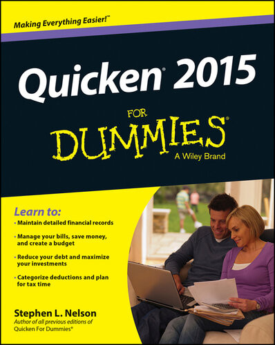 Quicken 2015 For Dummies Stephen L Nelson
