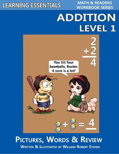 Addition Level 1 Pictures Words Review 3rd Edition William Robert Stanek