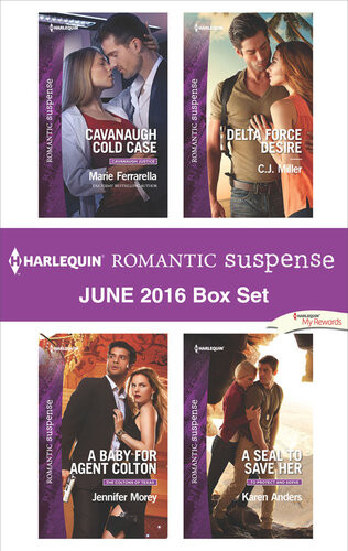 Harlequin Romantic Suspense June 2016 Box Set Marie Ferrarella Jennifer Morey Cj Miller Karen Anders