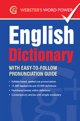 English Dictionary With Ipa And Easy To Follow Pronunciation Websters Word Power