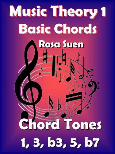 Music Theory Basic Chords Chord Tones 1 3 B3 5 B7 Rosa Suen