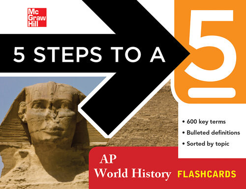 5 Steps To A 5 Ap World History Flashcards 1st Edition Peggy J Martin