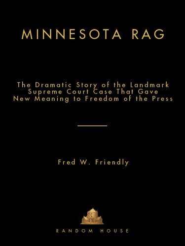 Minnesota Rag Fred W Friendly