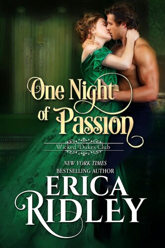 One Night Of Passion Erica Ridley