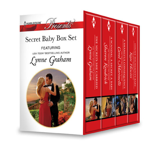 Secret Baby Box Set The Secrets She Carrieda Scandal A Secret A Babya Shameful Consequencecount Toussaints Baby Lynne Graham Sharon Kendrick Carol Marinelli Kate Hewitt
