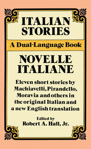 Italian Stories A Duallanguage Book Robert A Hall