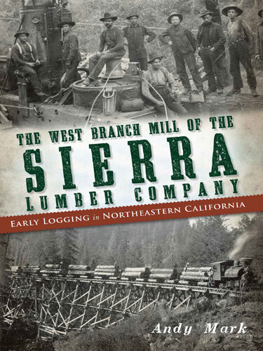 The West Branch Mill Of The Sierra Lumber Company Early Logging In Northeastern California Andy Mark